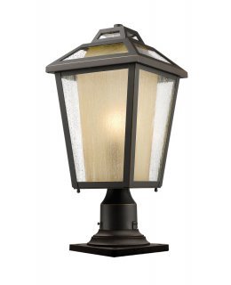 Z-Lite 532PHMR-533PM-ORB Memphis 533 Outdoor Pier Mount Light 